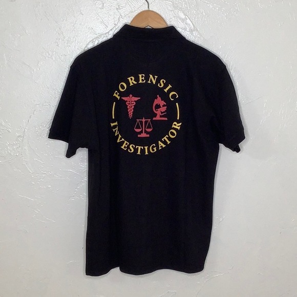 Forensic investigator Polo SS shirt size medium NWOT - Picture 1 of 7